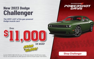 New 2023 Dodge Challengers