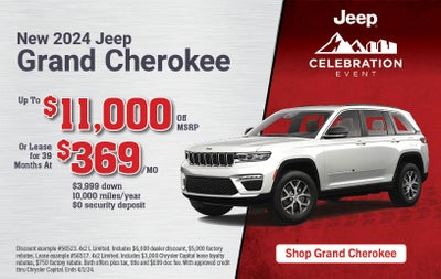 New 2024 Jeep Grand Cherokees