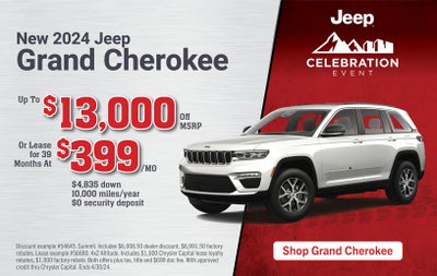 New 2024 Jeep Grand Cherokees